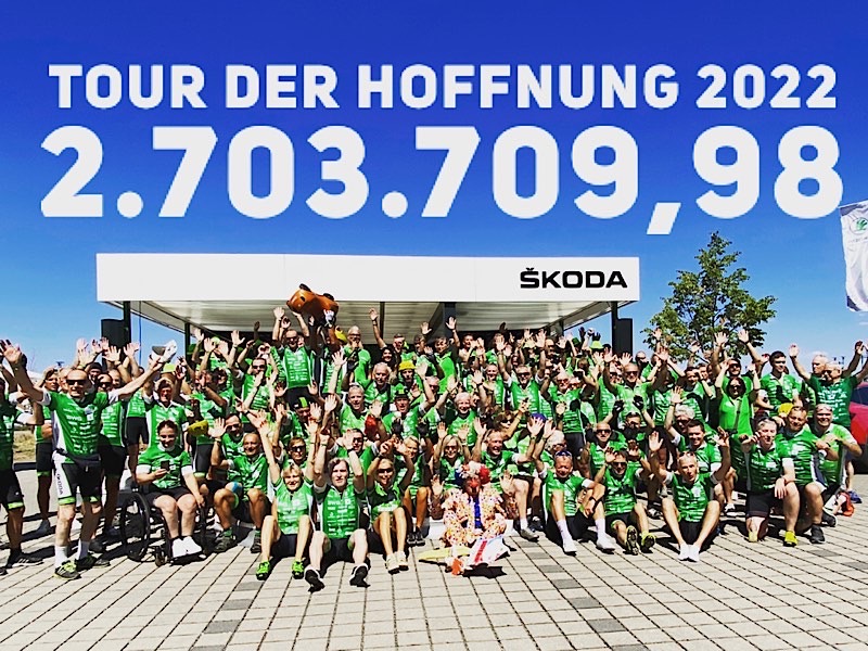 Ergebnis 2022 - Tour der Hoffnung